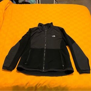 TNF The North Face Women’s Denali Zip Jacket Black XXL Plus Mid Size